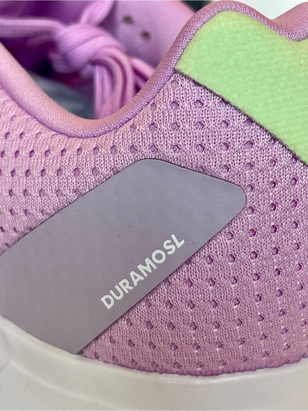 NIB ADIDAS WOMENS DURAMO SL LIGHTMOTION RUNNING SHOES BLISS LILAC SIZE 8.5 - Picture 9 of 12